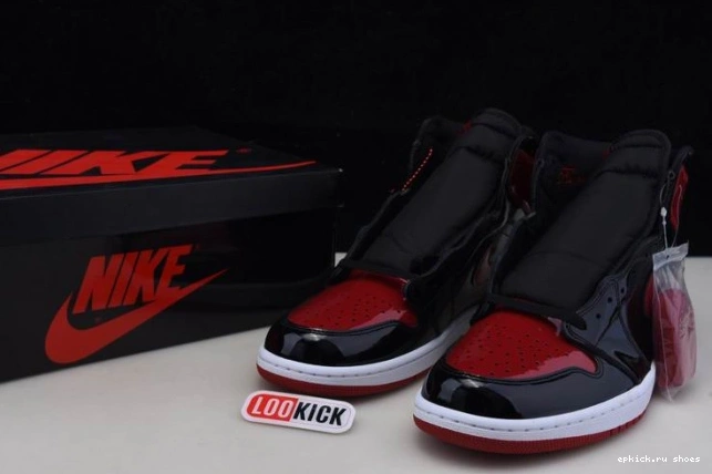Rep Air OG 555088-063 1 Jordan Bred High Patent 0717